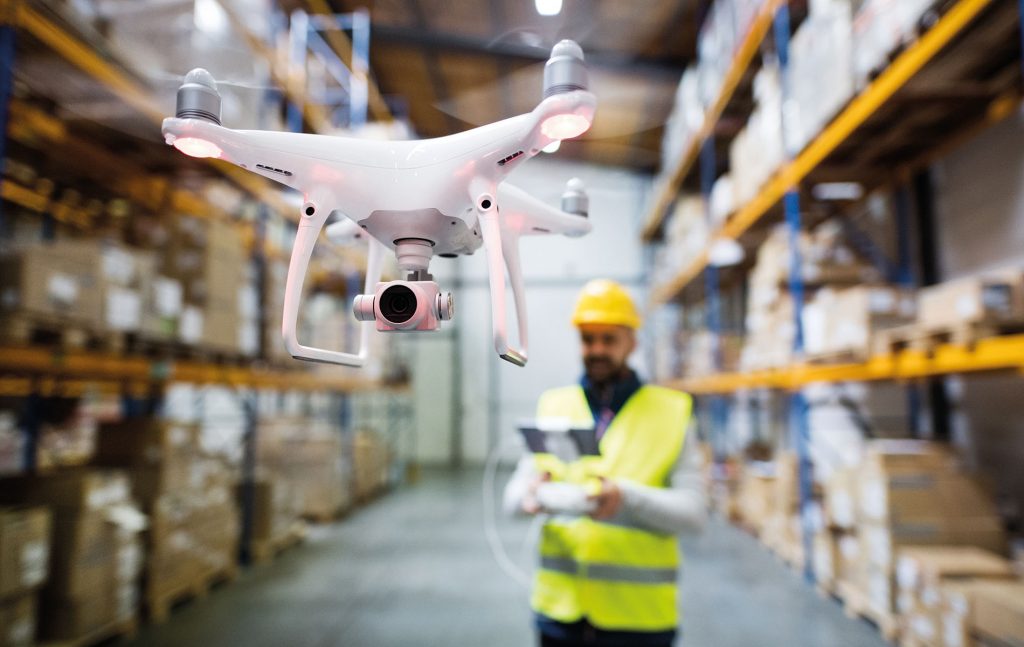 drone warehouse count